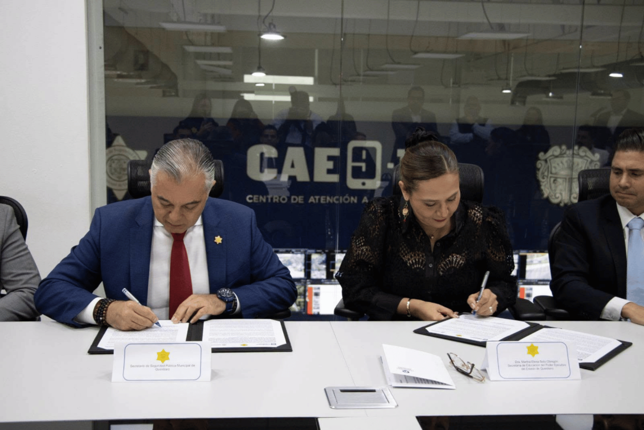 Ciberseguridad llega a escuelas del Municipio de Querétaro mediante convenio entre SEDEQ y SSPMQ