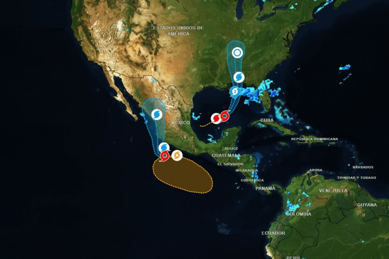 Huracán Isaías alcanza categoría 1 y amenaza con lluvias intensas en el sureste de México