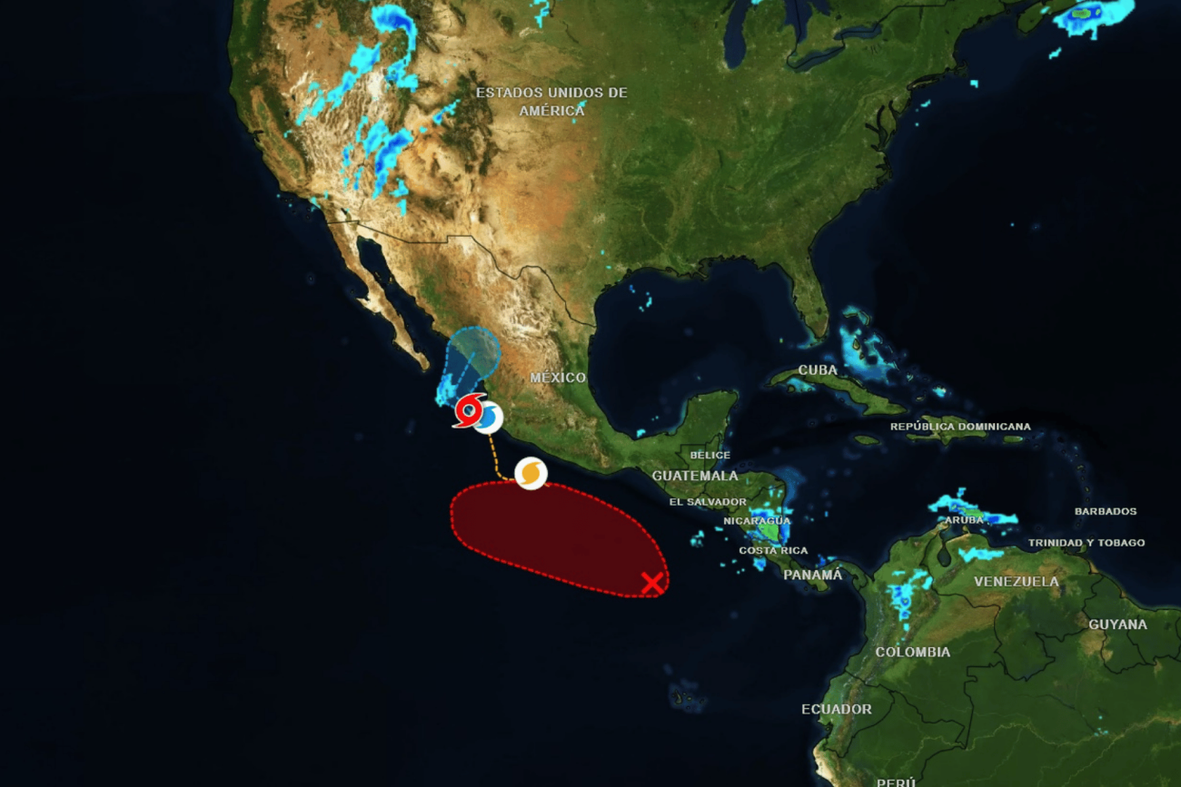 Huracán Simón sigue en categoría 3 y prevén impacto en Sinaloa durante la noche del jueves