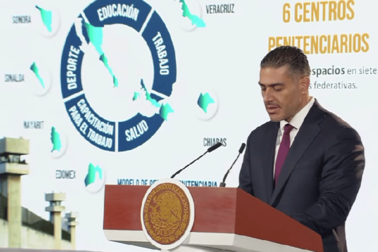 Omar García Harfuch anuncia seis nuevos penales con capacidad para más de 18 mil personas