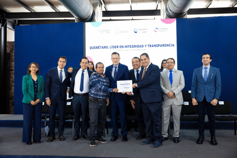 Premio Nacional de Contraloría Social reconoce vigilancia ciudadana de recursos en Querétaro