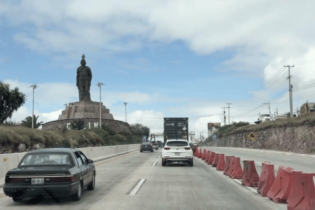 Reapertura de la Carretera 57 en la Cuesta China ya libera cuatro carriles rumbo a Querétaro
